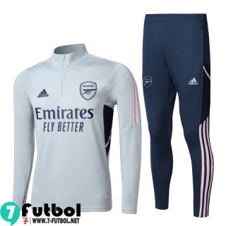 KIT:Chandal Futbo Arsenal Gris Hombre 2022 2023 TG529