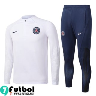 KIT:Chandal Futbo PSG Blanco Hombre 2022 2023 TG531