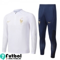 KIT:Chandal Futbo Francia Blanco Hombre 2022 2023 TG532