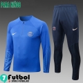 KIT:Chandal Futbo PSG azul Ninos 2022 2023 TK439