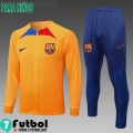 KIT:Chaquetas Barcelona amarillo Ninos 2022 2023 TK466