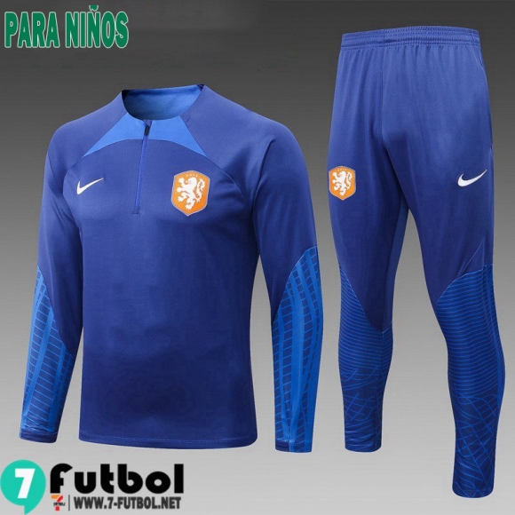 KIT:Chandal Futbo The Tangerines azul Ninos 2022 2023 TK478