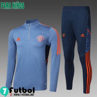 KIT:Chandal Futbo Manchester United Gris Ninos 2022 2023 TK481