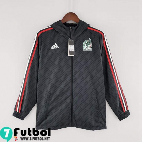 Chaqueta Cazadora Mexico Negro Hombre 2022 2023 WK175