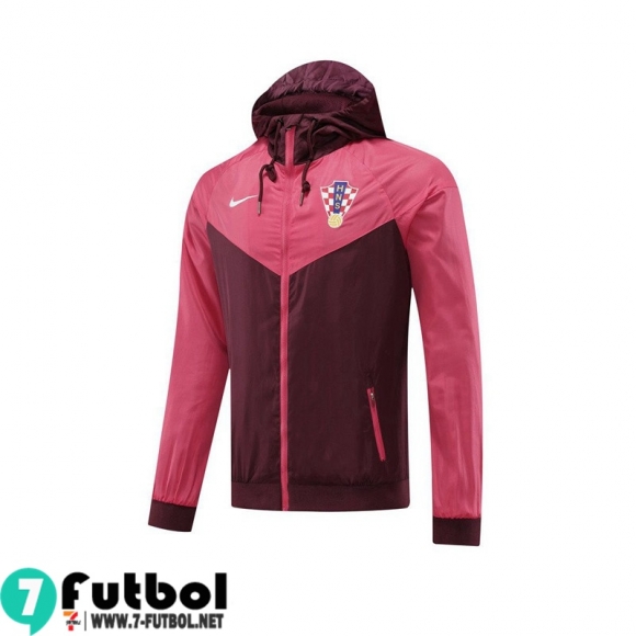 Chaqueta Cazadora Croatia rojo Hombre 2022 2023 WK138