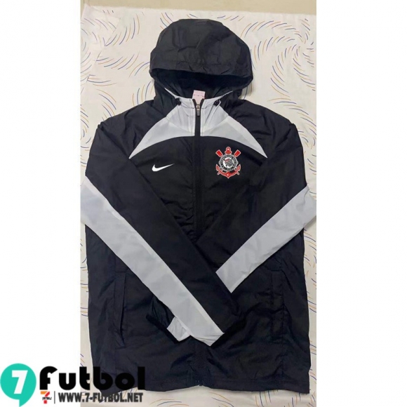 Chaqueta Cazadora Corinthians Negro Hombre 2022 2023 WK162