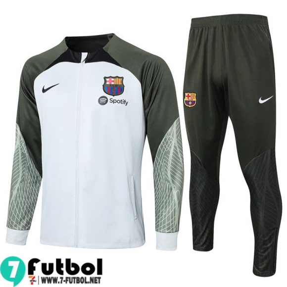 KIT : Chaquetas Barcelona Blanco Hombre 23 24 B43