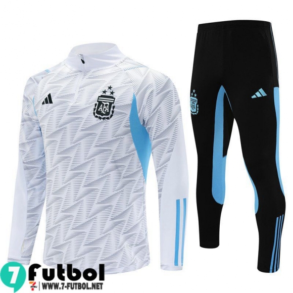 KIT: Chandal Futbol Argentina Blanco Hombre 23 24 A87