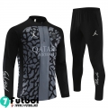 KIT: Chandal Futbol PSG negro Hombre 23 24 A90