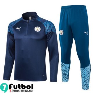 KIT: Chandal Futbol Manchester City Azul marino Hombre 23 24 A97