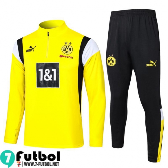 KIT: Chandal Futbol Dortmund AMARILLO Hombre 23 24 A100