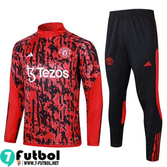 KIT: Chandal Futbol Manchester United rojo Hombre 23 24 A102