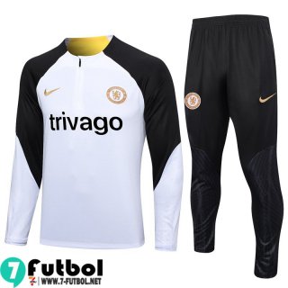 KIT: Chandal Futbol Chelsea Blanco Hombre 23 24 A105