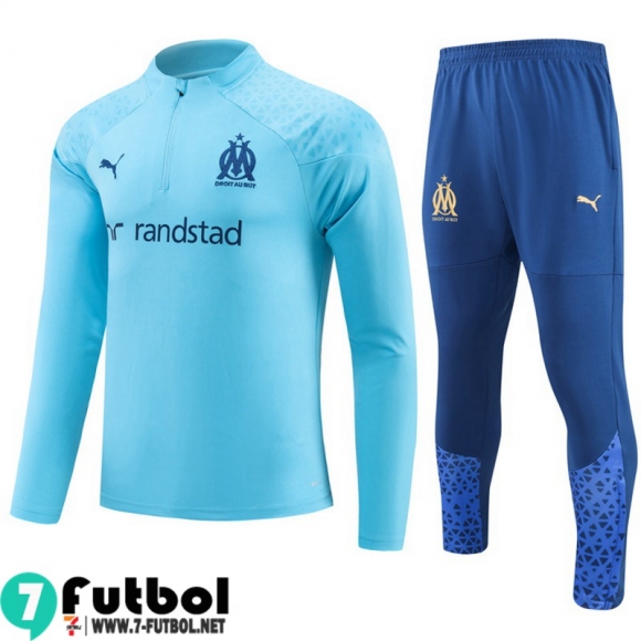 KIT: Chandal Futbol Marsella cielo azul Hombre 23 24 A109