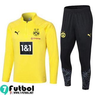 KIT: Chandal Futbol Dortmund AMARILLO Hombre 23 24 A121