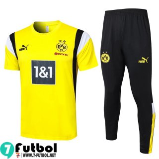 KIT: Chandal Futbol T Shirt Dortmund AMARILLO Hombre 23 24 A124