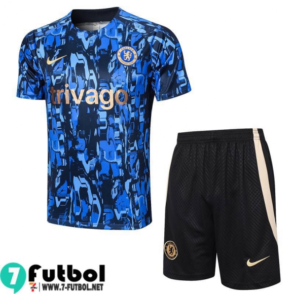 KIT: Chandal Futbol T Shirt Chelsea azul Hombre 23 24 A133