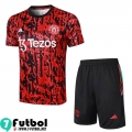 KIT: Chandal Futbol T Shirt Manchester United rojo Hombre 23 24 A135