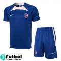 KIT: Chandal Futbol T Shirt Atletico Madrid azul Hombre 23 24 A137