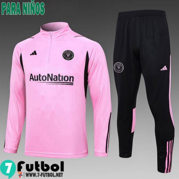 KIT: Chandal Futbol Inter Miami rosa Ninos 23 24 C36