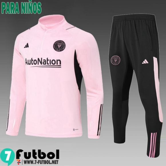 KIT: Chandal Futbol Inter Miami rosa Ninos 23 24 C57