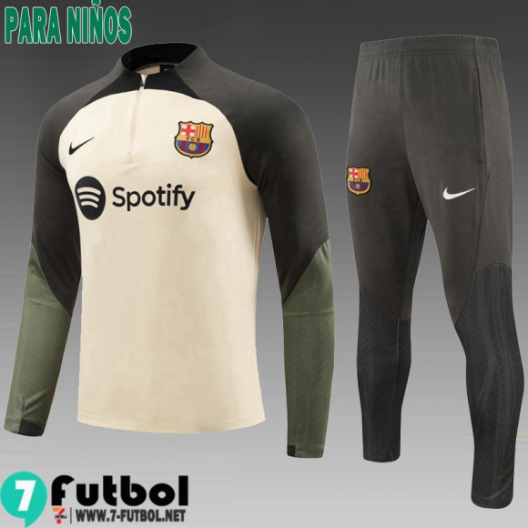 KIT: Chandal Futbol Barcelona albaricoque Ninos 23 24 C63