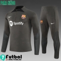 KIT: Chandal Futbol Barcelona gris oscuro Ninos 23 24 C64