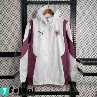 Chaqueta Cazadora Manchester City Blanco Hombre 23 24 D139