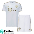 Camiseta Futbol Bayern Munich Segunda Ninos 2022 2023