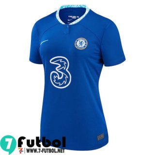 Camiseta Futbol Chelsea Primera Femenino 2022 2023