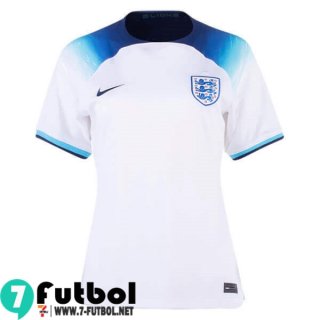 Camiseta Futbol Inglaterra Primera Femenino 2022 2023