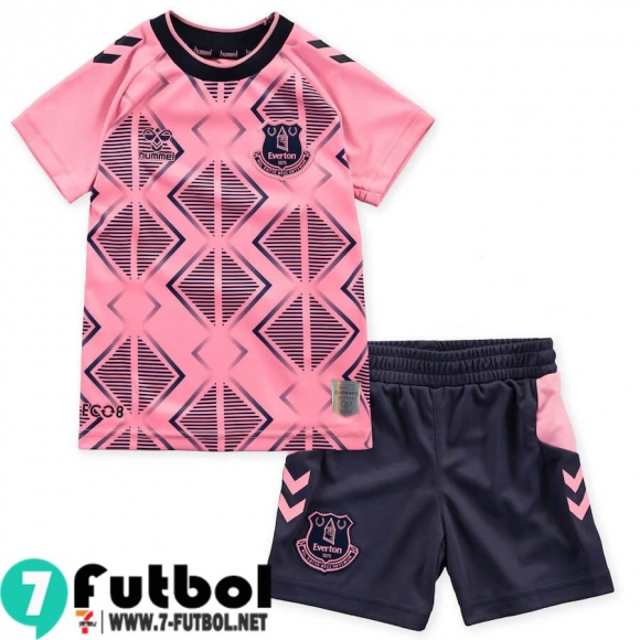 Camiseta Futbol Everton Segunda Ninos 2022 2023