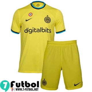 Camiseta Futbol Inter Milan Tercera Ninos 2022 2023