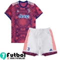 Camiseta Futbol Juventus Tercera Ninos 2022 2023