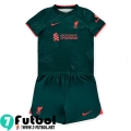 Camiseta Futbol Liverpool Tercera Ninos 2022 2023
