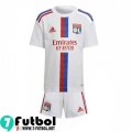 Camiseta Futbol Olympique Lyon Primera Ninos 2022 2023
