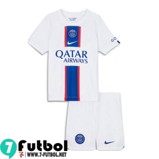 Camiseta Futbol PSG Tercera Ninos 2022 2023
