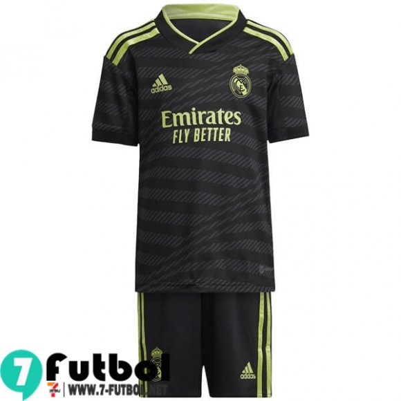 Camiseta Futbol Real Madrid Tercera Ninos 2022 2023 Camiseta Futbol Real Madrid Tercera Ninos 2022 2023