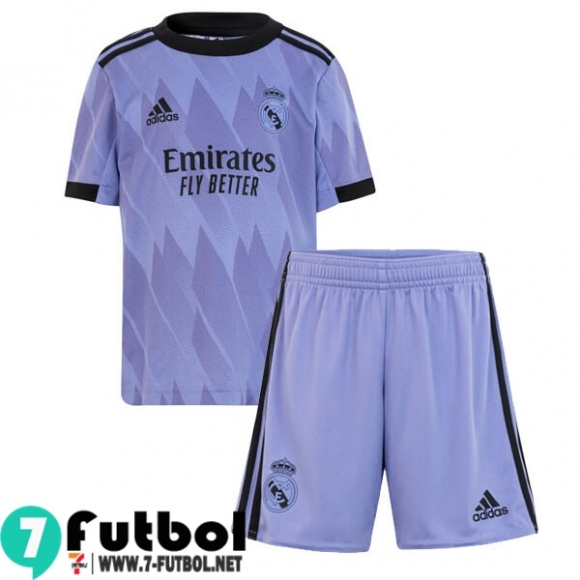 Camiseta Futbol Real Madrid Segunda Ninos 2022 2023 Camiseta Futbol Real Madrid Segunda Ninos 2022 2023