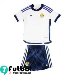 Camiseta Futbol Escocia Primera Ninos 2022 2023