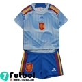 Camiseta Futbol Espana Segunda Ninos 2022 2023