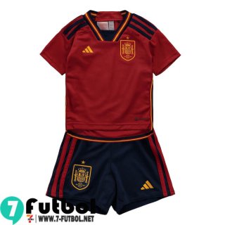 Camiseta Futbol Espana Primera Ninos 2022 2023