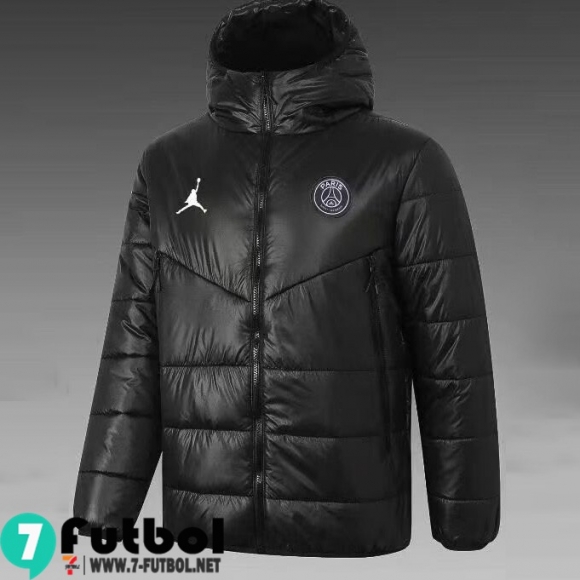 Chaqueta De Plumas PSG Paris negro Hombre 2021 2022 DD17