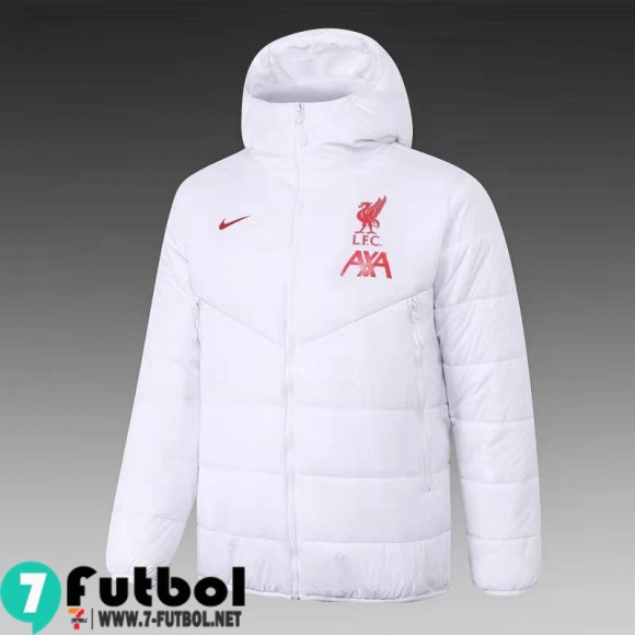 Chaqueta De Plumas Liverpool blanca Hombre 2021 2022 DD23