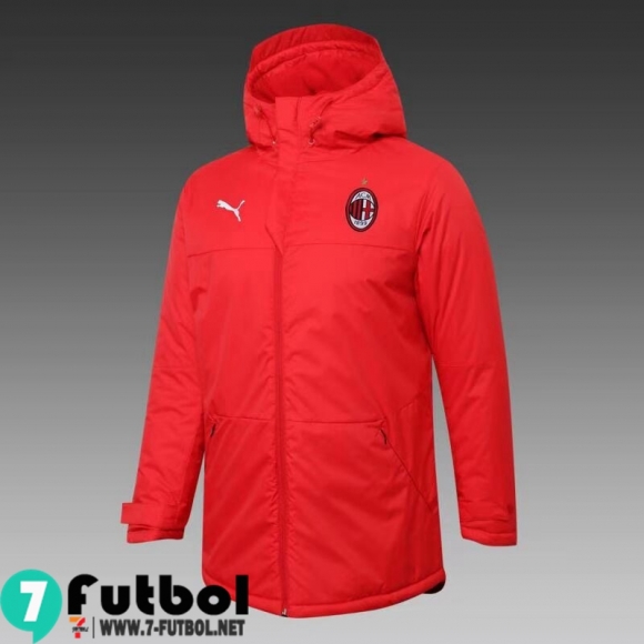 Chaqueta De Plumas AC Milan Rojo Hombre 2021 2022 DD30