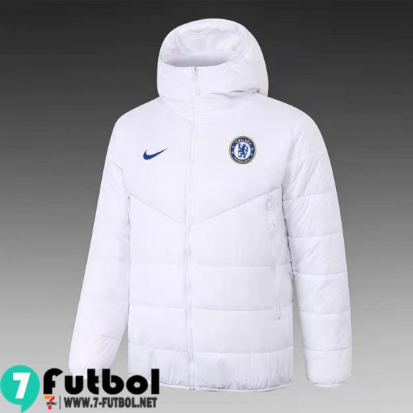 Chaqueta De Plumas Chelsea blanca Hombre 2021 2022 DD32