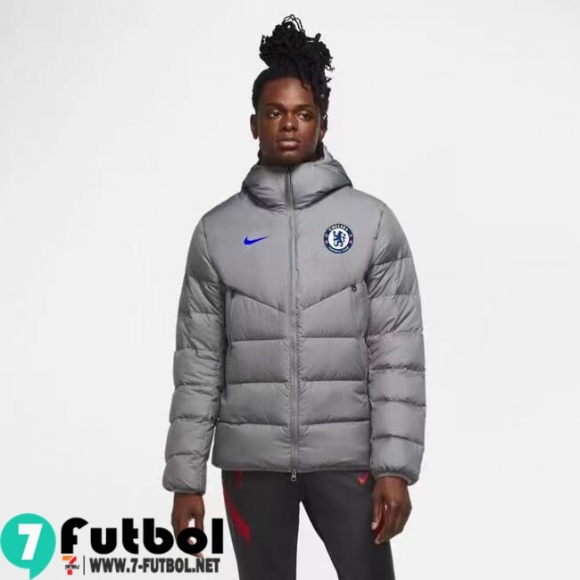 Chaqueta De Plumas Chelsea Gris Hombre 2021 2022 DD34 Chaqueta De Plumas Chelsea Gris Hombre 2021 2022 DD34