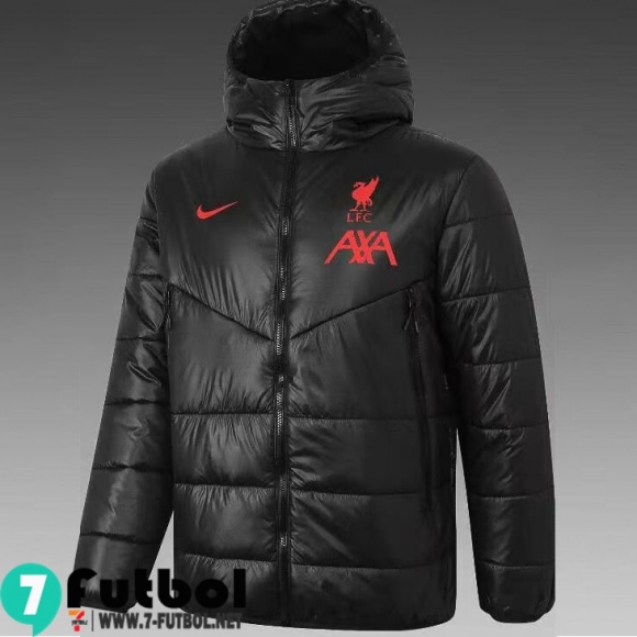 Chaqueta De Plumas Liverpool negro Hombre 2021 2022 DD35