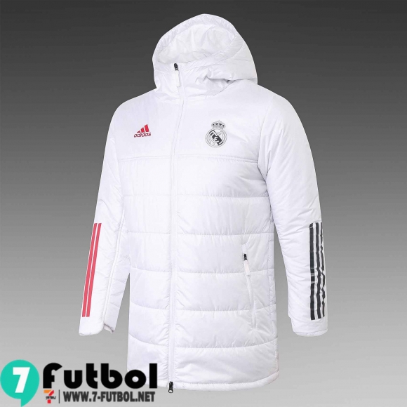 Chaqueta De Plumas Real Madrid blanca Hombre 2021 2022 DD44