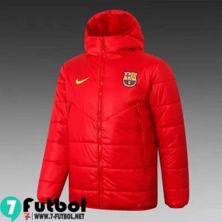 Chaqueta De Plumas Barcelona Rojo Hombre 2021 2022 DD55